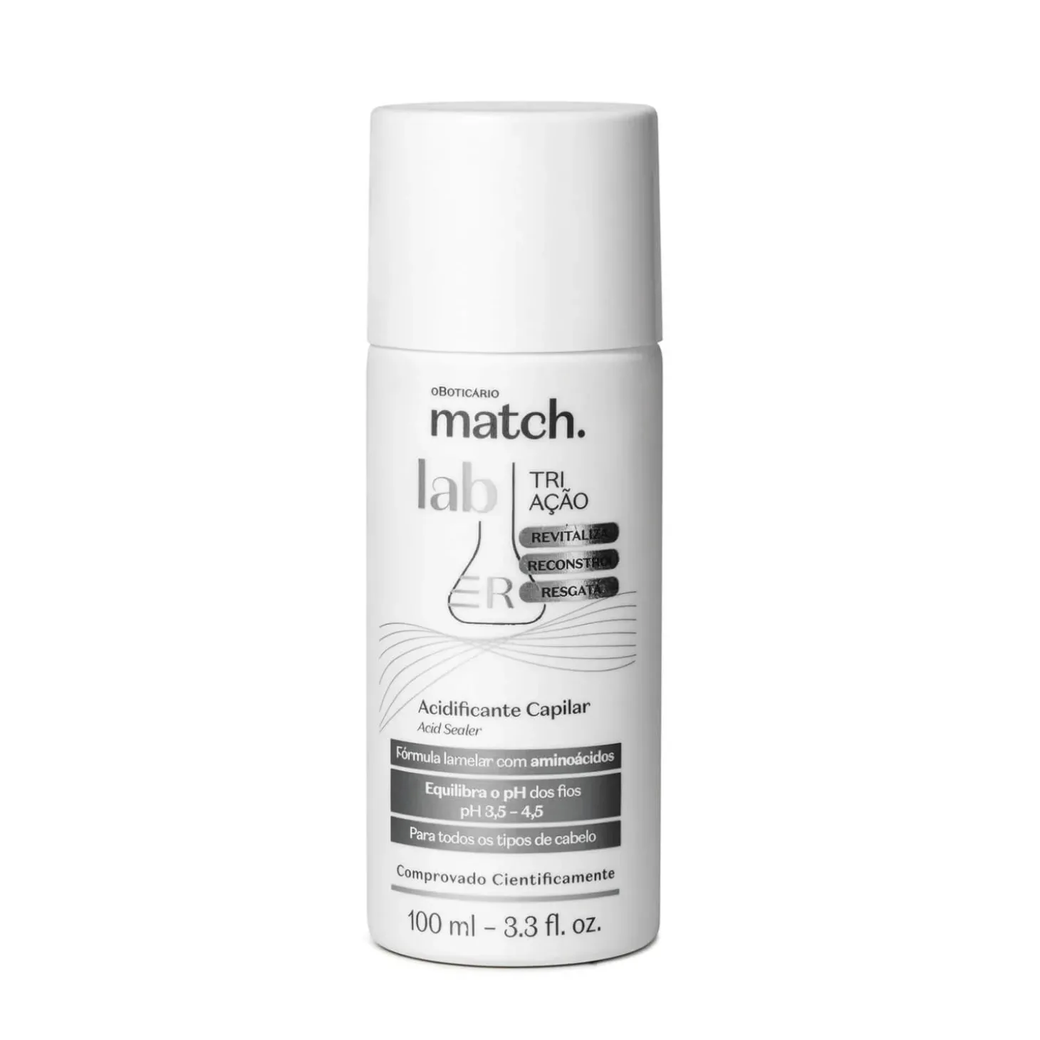 ACIDIFCANTE CAPILAR LAB 100 ML MATCH