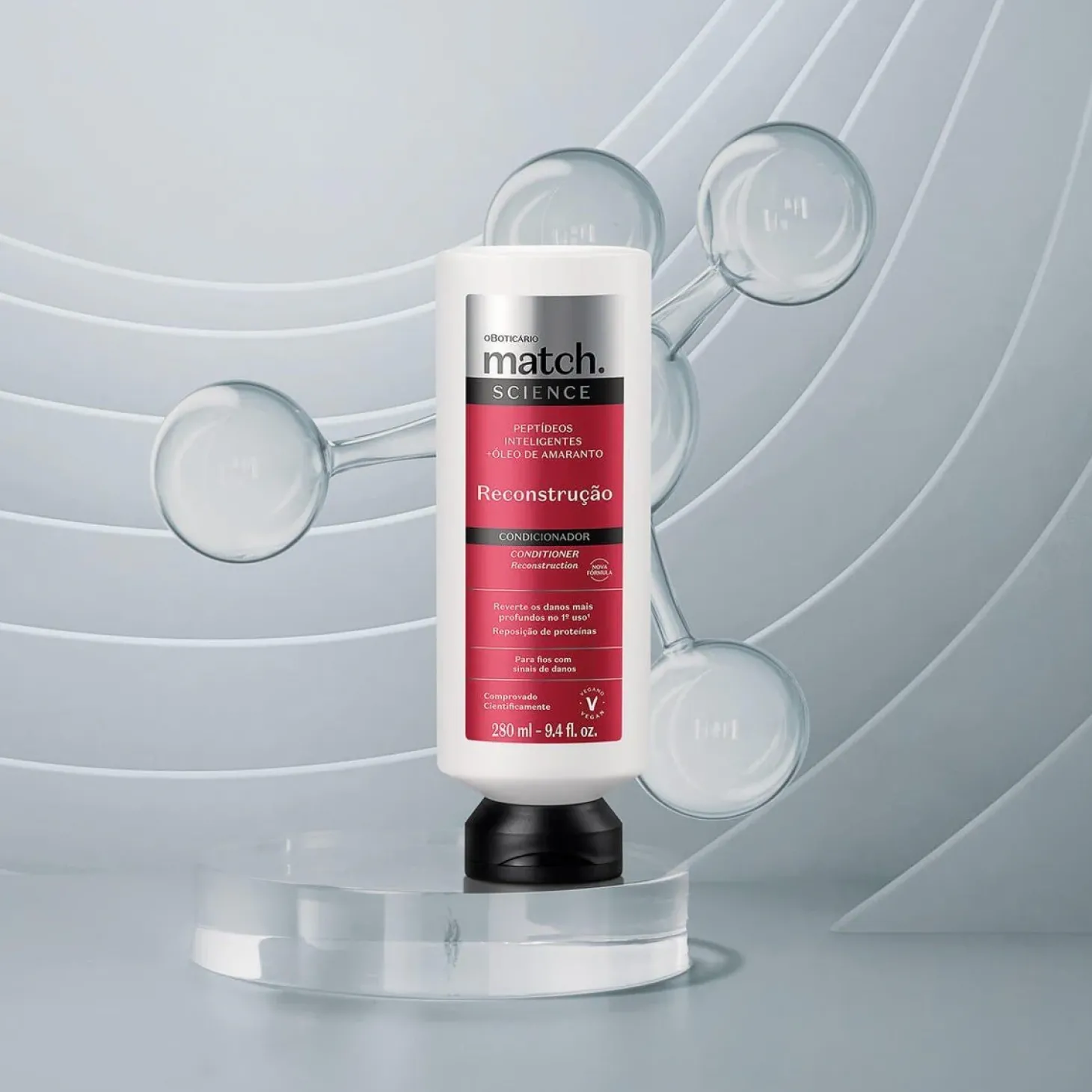 Acondicionador cabello dañado sos reconstrucción 280ML MATCH