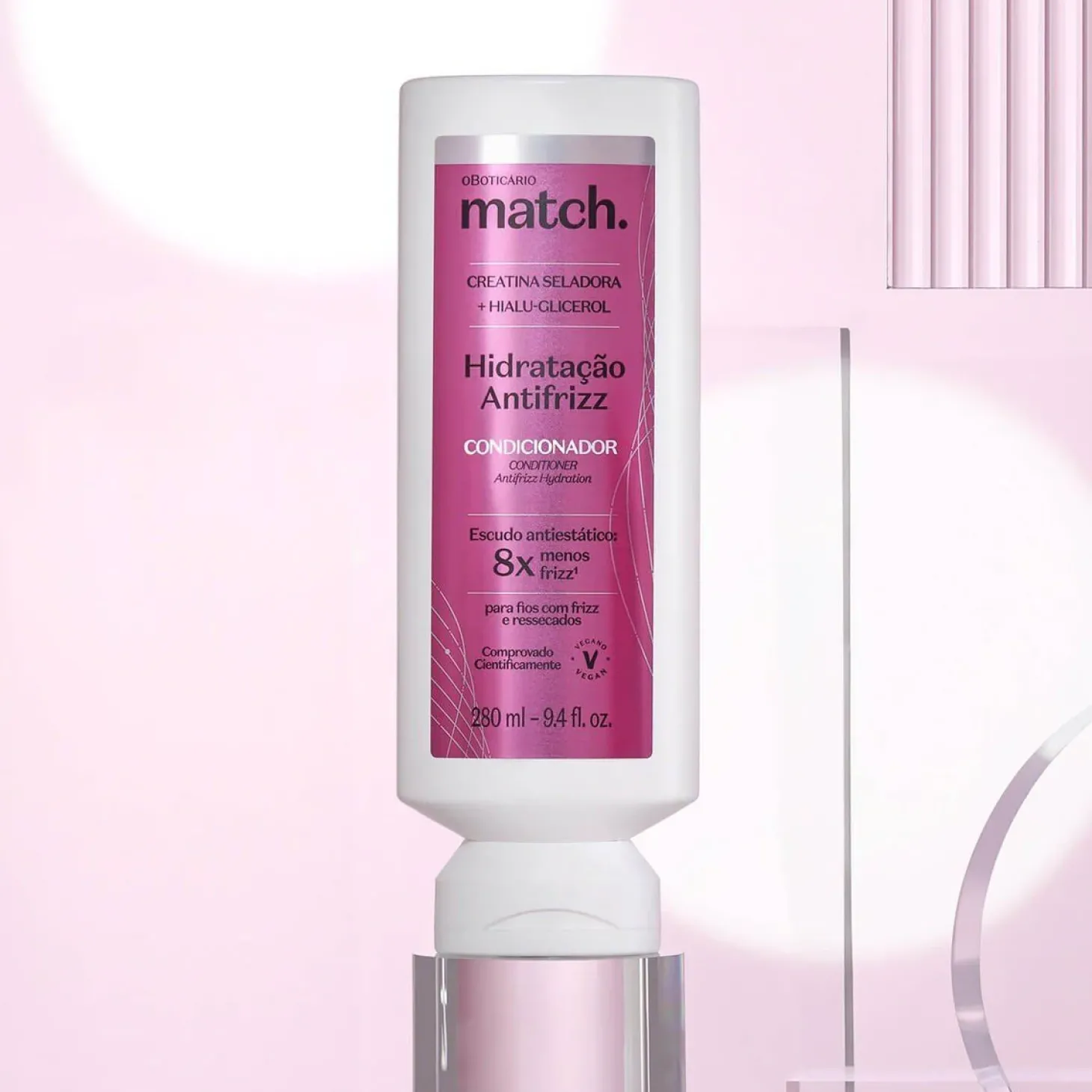 Acondicionador hidratación antifrizz 280ML Match