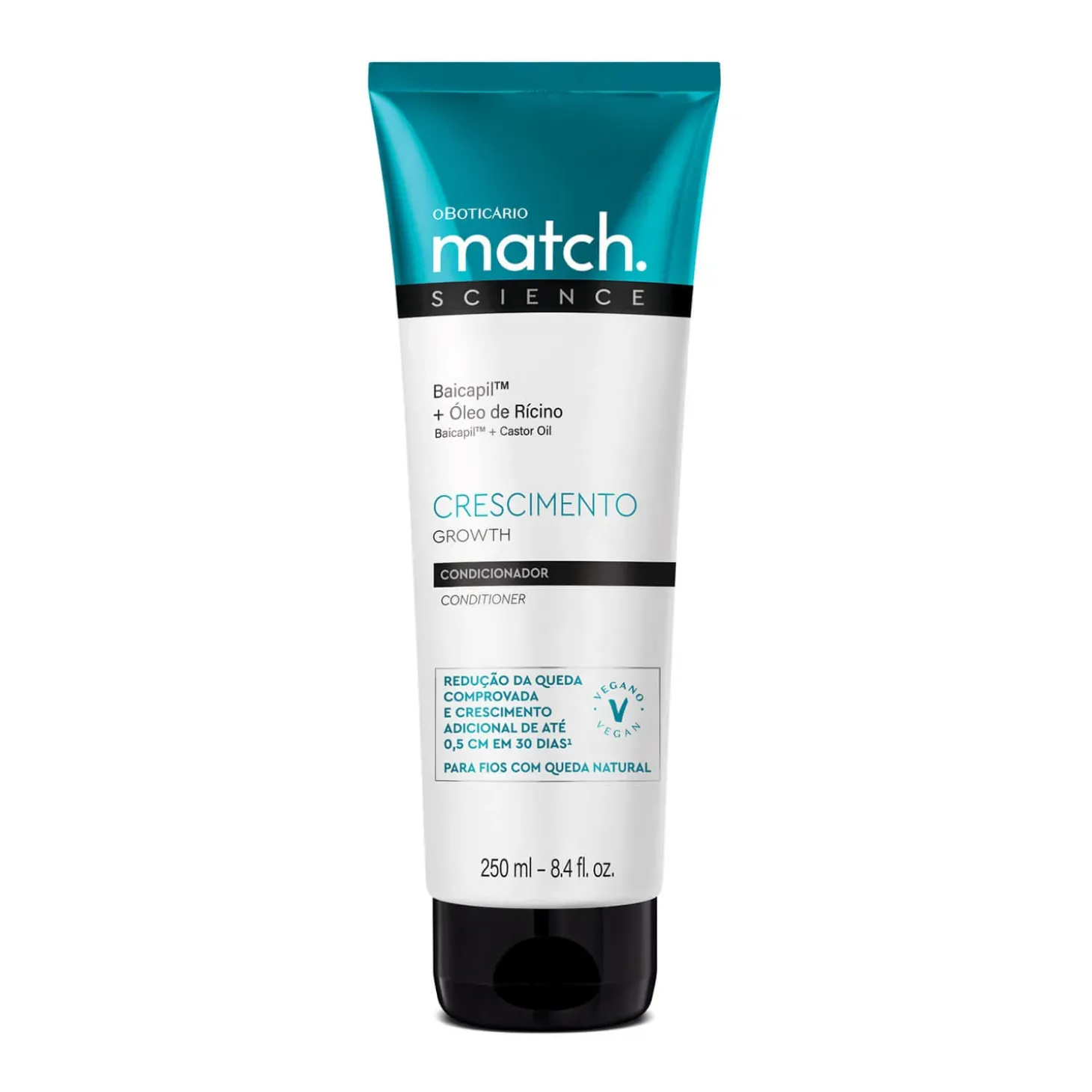 Acondicionador Tónico de Crecimiento, 250 ml Match
