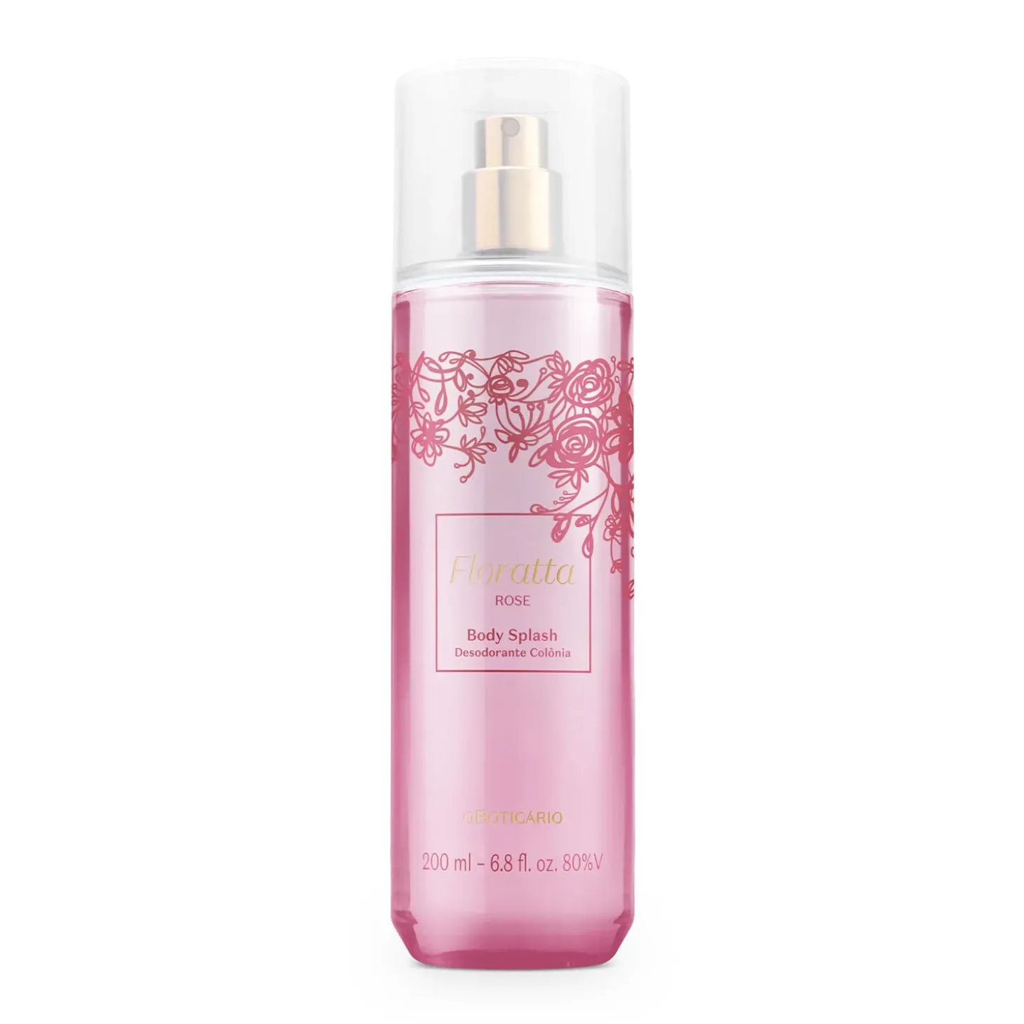 Body Splash Floratta Des Col Splsh Rose 200Ml