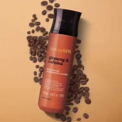 Body Splash Ginseng y Cafeína, 200 ml Nativa SPA