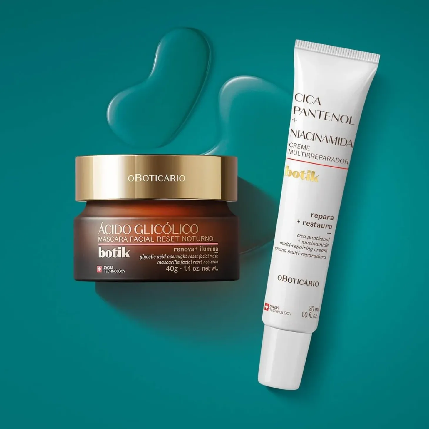 BOTIK COMBO MASCARA FACIAL NOCTURNA + CREMA REPARADORA CICA PANTENOL A