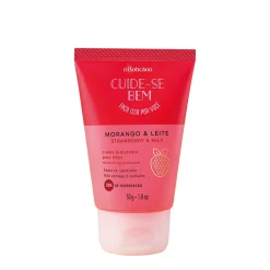 Crema hidratante de manos Fresa y Leche 50G Cuide-sebem