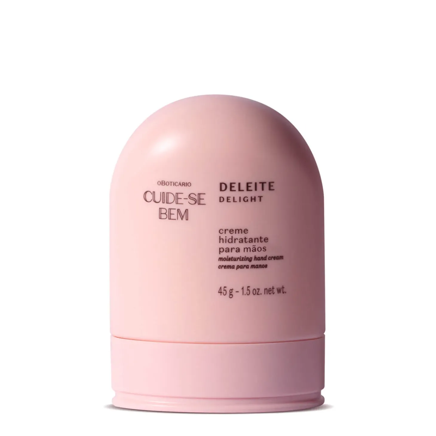 Crema hidrátate de manos deleite 50G CUIDE SE BEM