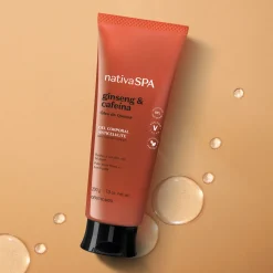 Gel Corporal Anticelulitis Ginseng y Cafeína, 200 g Nativa SPA