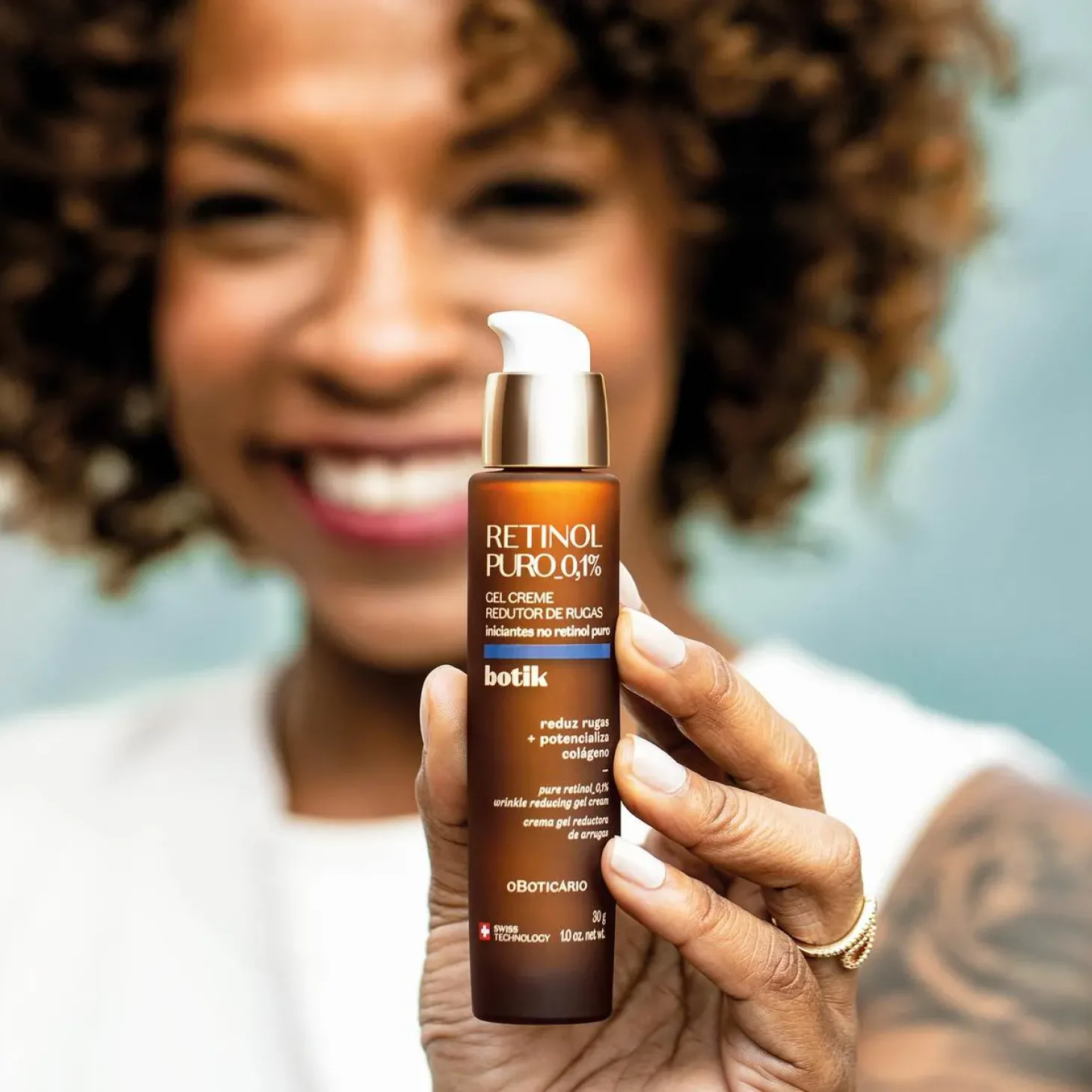 Gel Crema Reductora de Arrugas – Retinol Puro, 30 g Botik