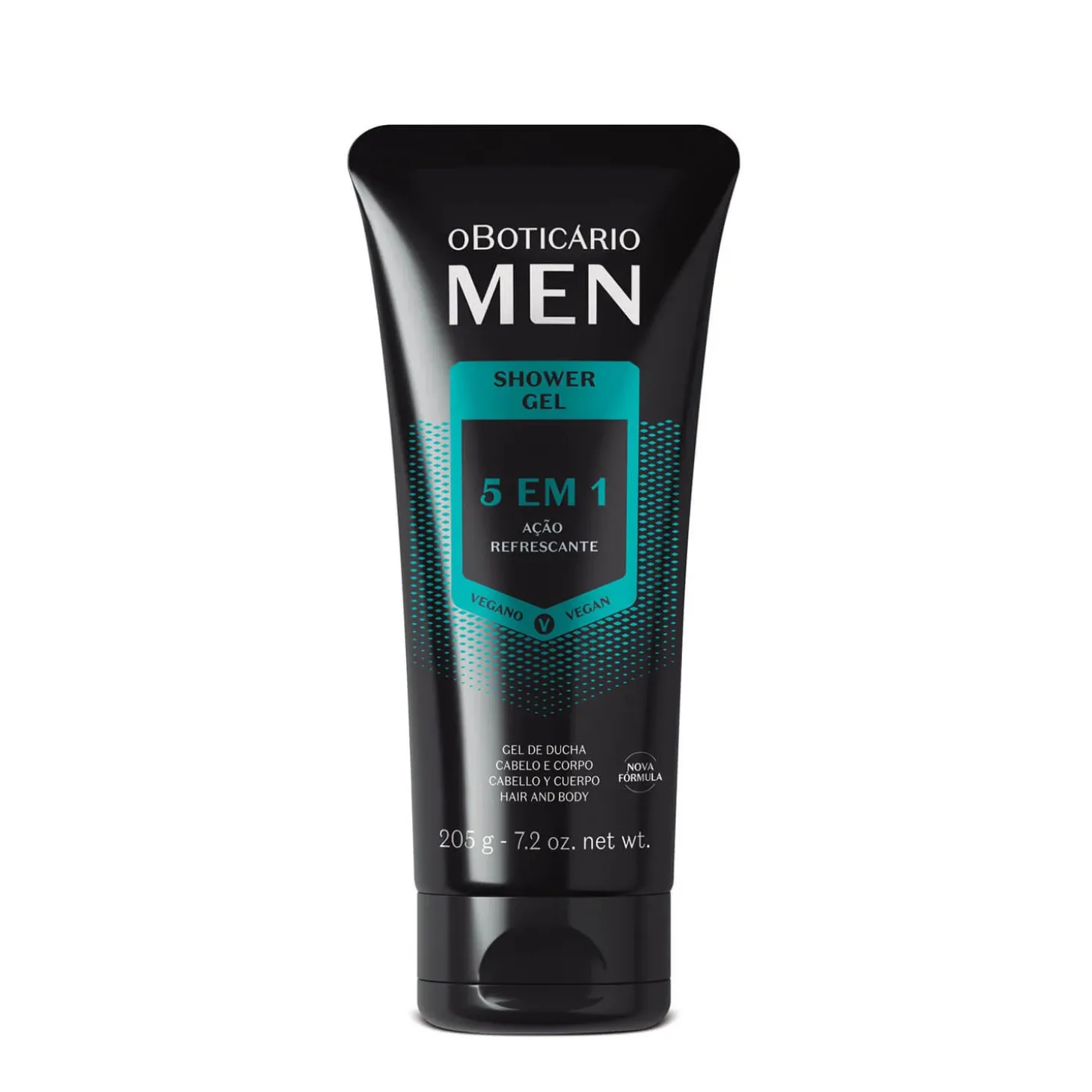 Gel de ducha para cuerpo y barba 3 en 1 205G MEN