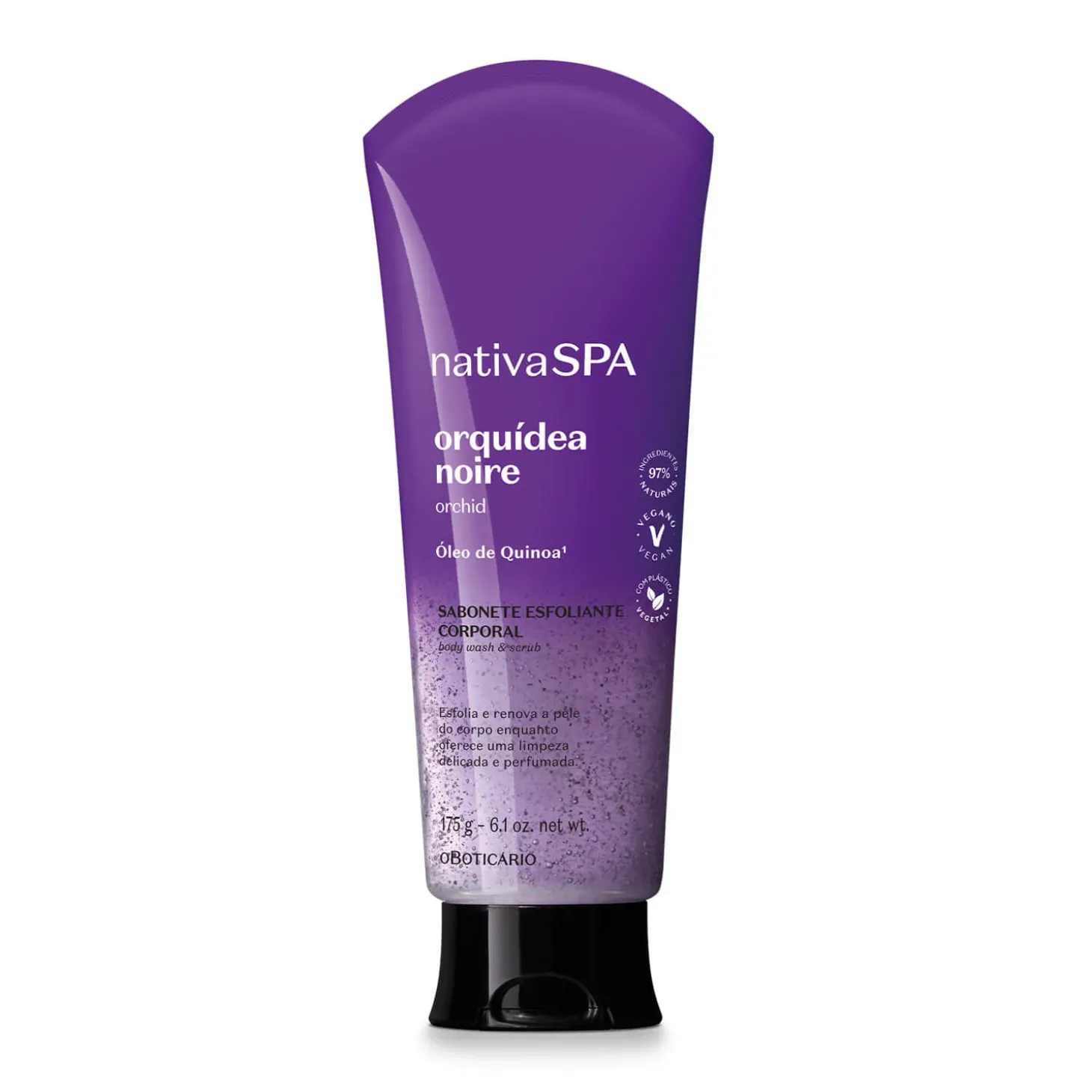 JABÓN LIQUIDO EXFOLIANTE CORPORAL ORQUIDEA NOIRE NSPA