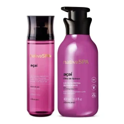 Kit de cuidado corporal loción hidratante corporal + body splash Acai