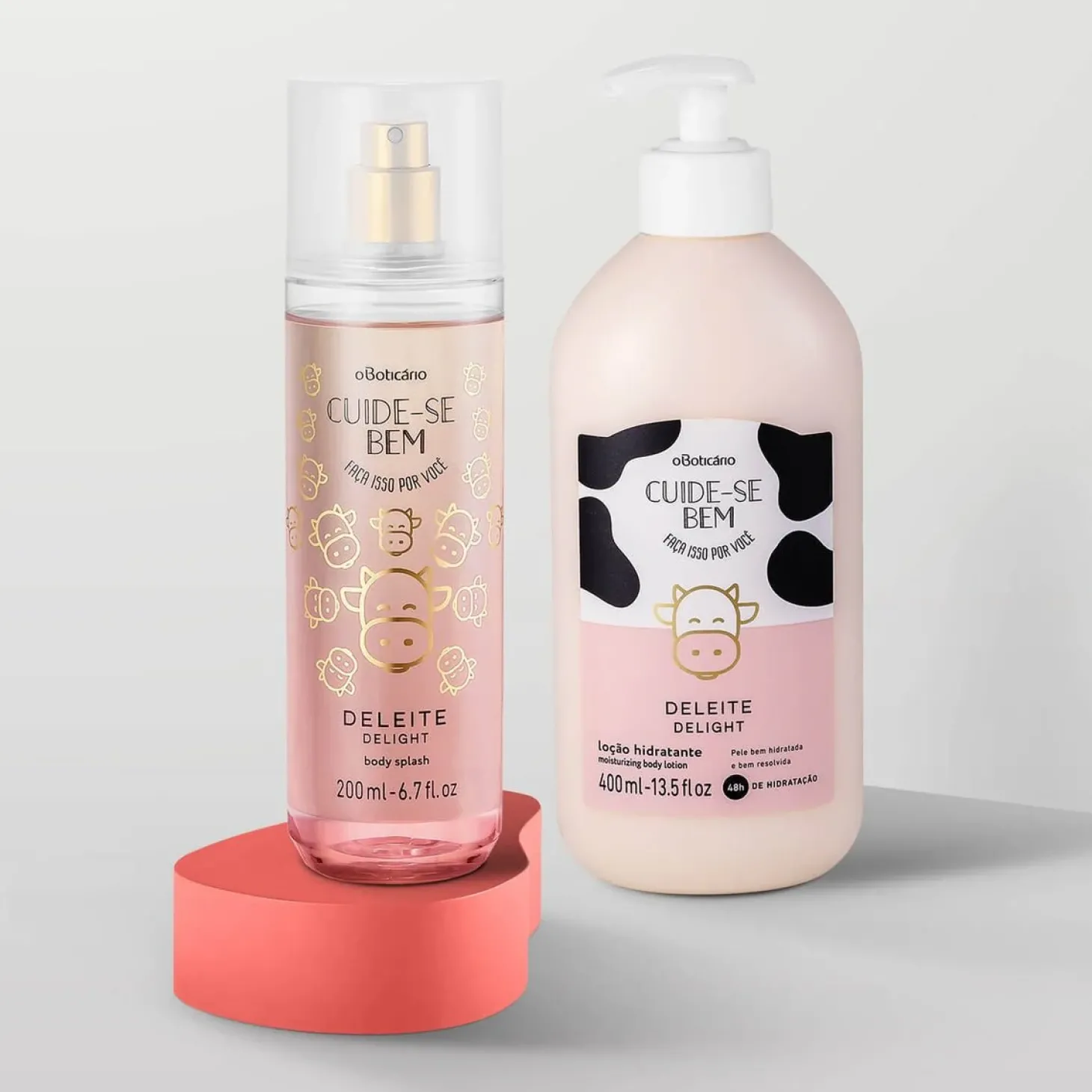 Kit de regalo de belleza Crema corporal + Body splash