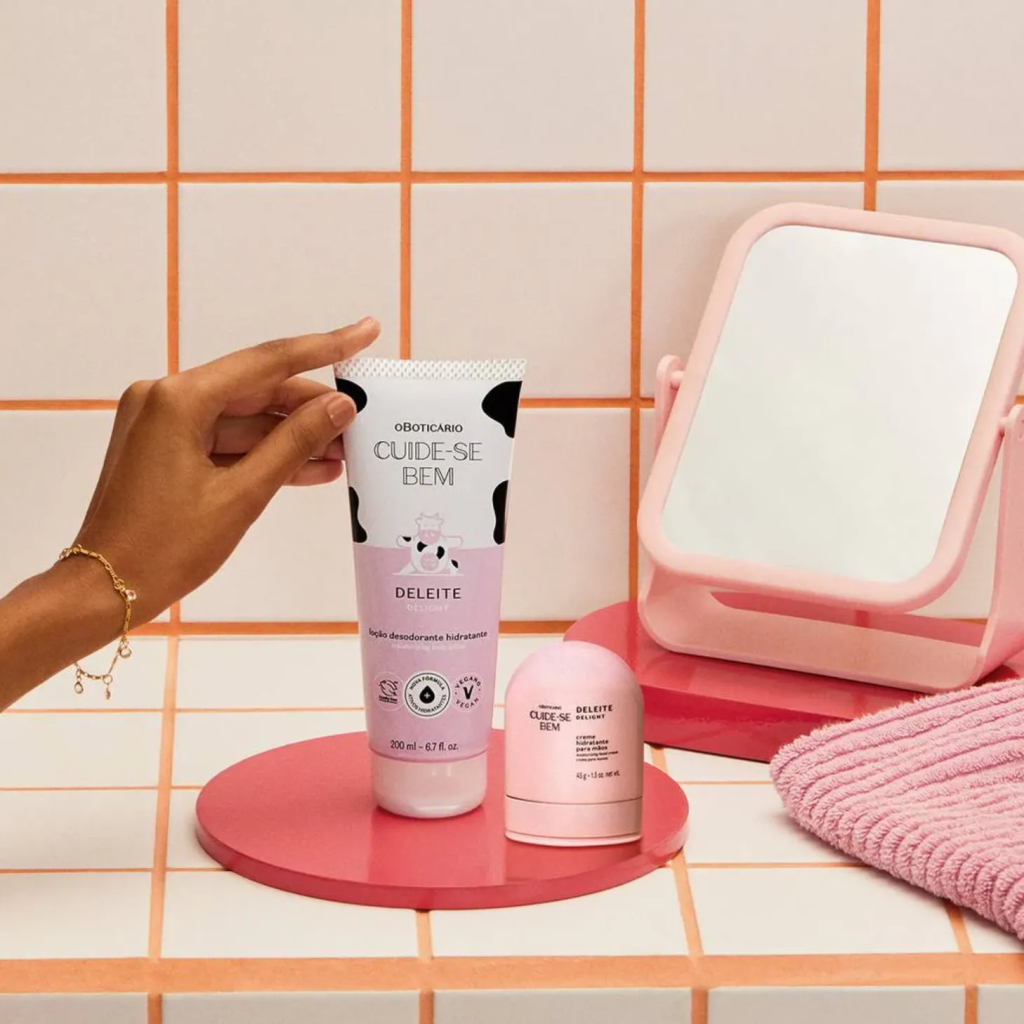 Kit de regalos para el día de la madre Cuide se bem Deleite