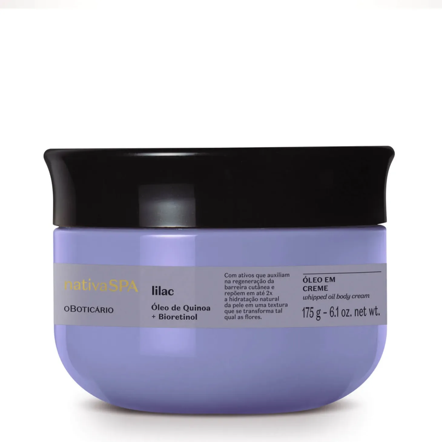 Óleo corporal en crema lilac 175g Nativa spa