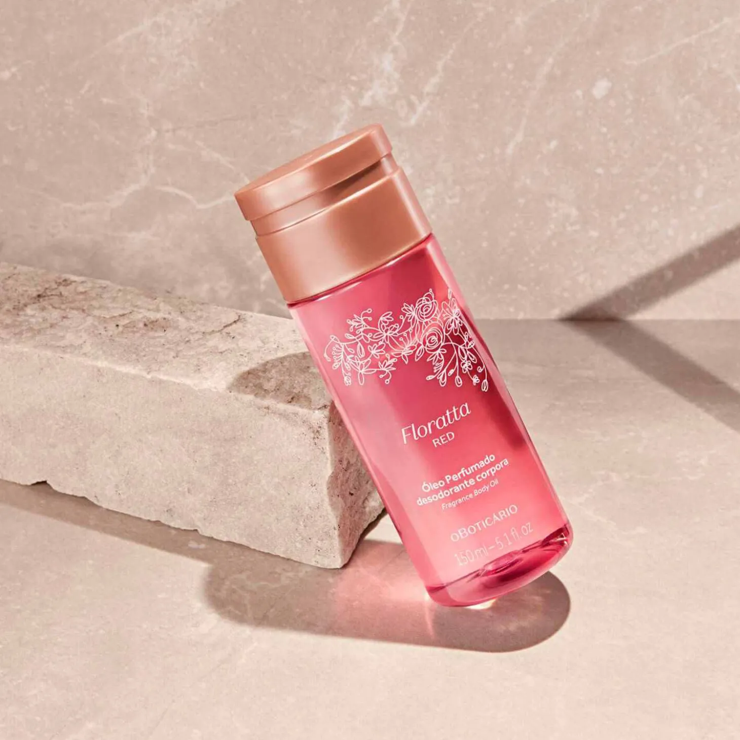 Óleo corporal perfumado Floratta Red 150ml