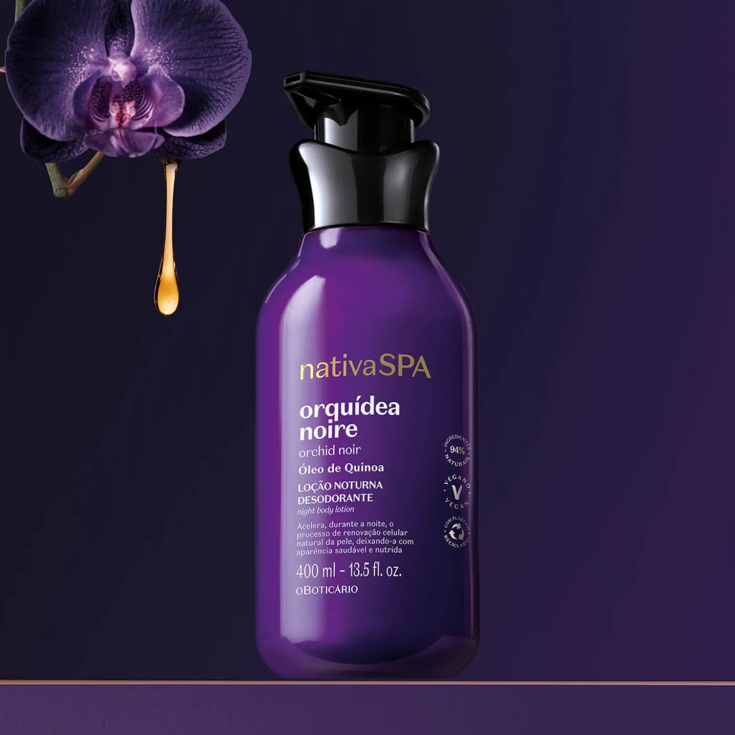LOCIÓN HIDRATANTE CORPORAL ORQUIDEA NOIRE 400 ML NSPA