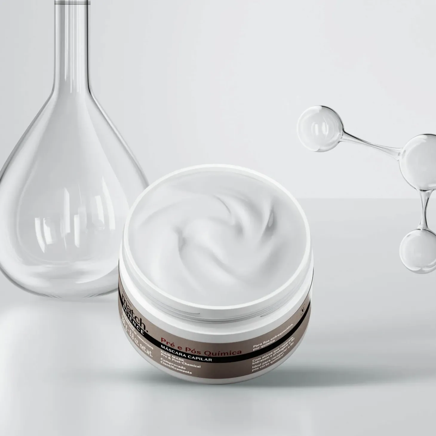Mascarilla Capilar science Pre POS QUIMICA 250g MATCH