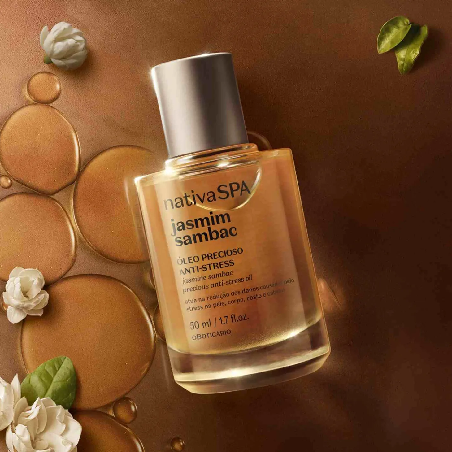 Oleo Precioso Multibeneficios Jasmin Sambac 50Ml Nativa SPA