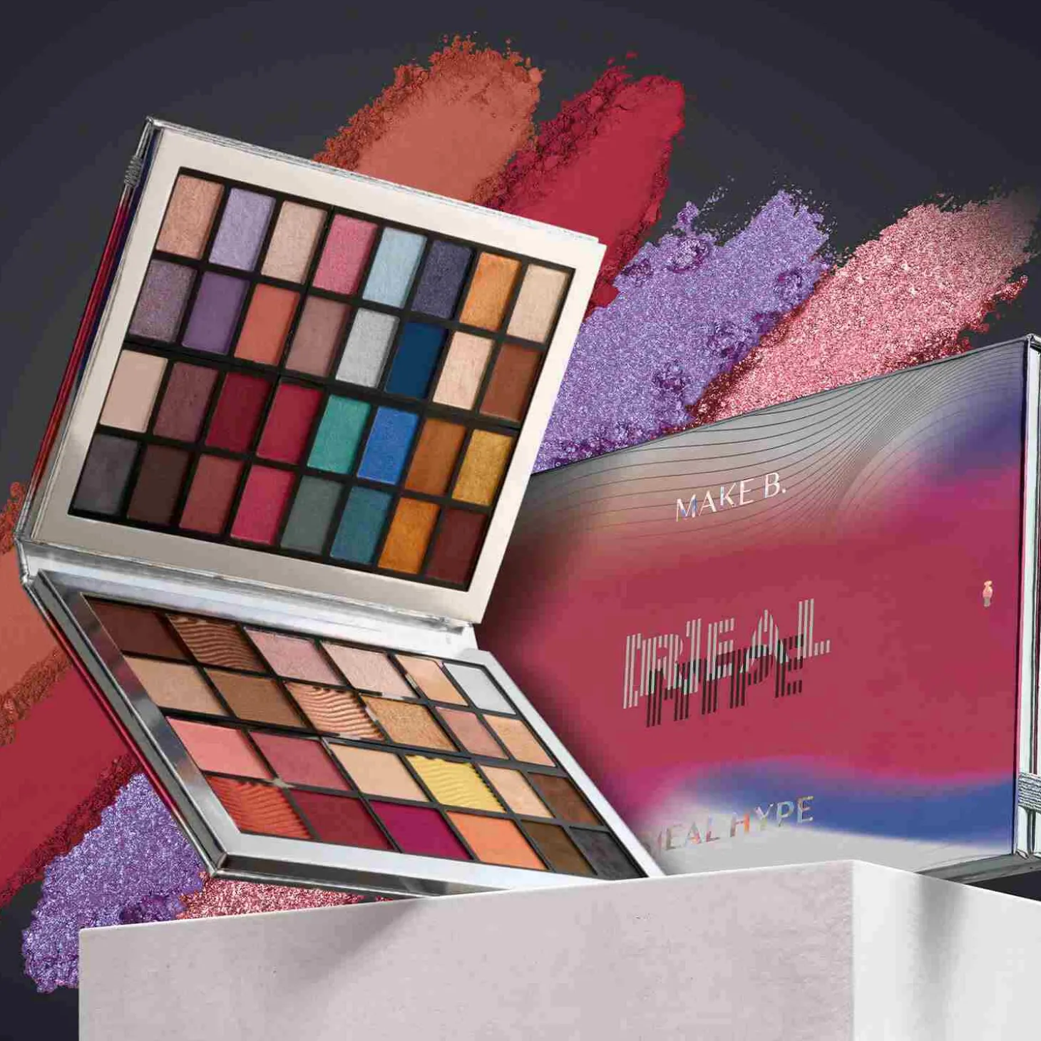 Paleta de maquillaje Multifuncional real hype 38,4G MAKE B.