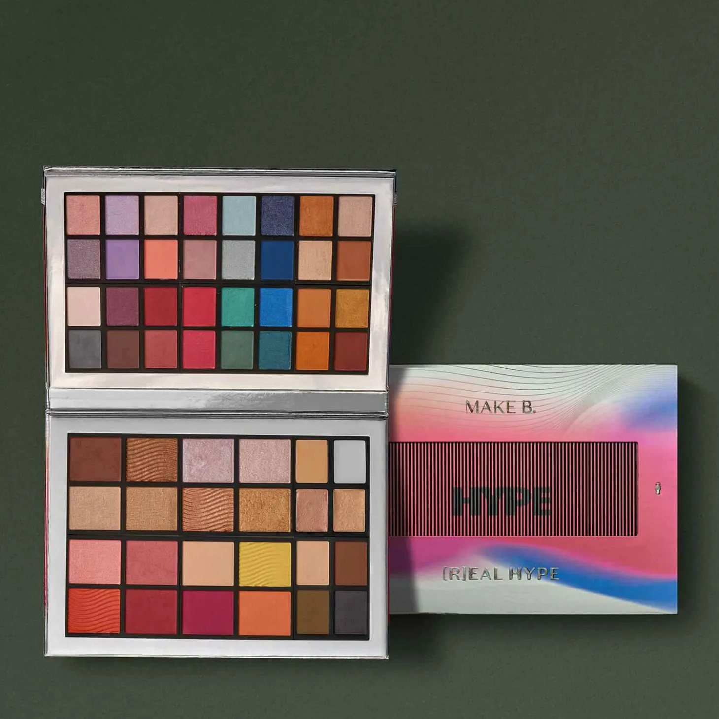 Paleta de maquillaje Multifuncional real hype 38,4G MAKE B.