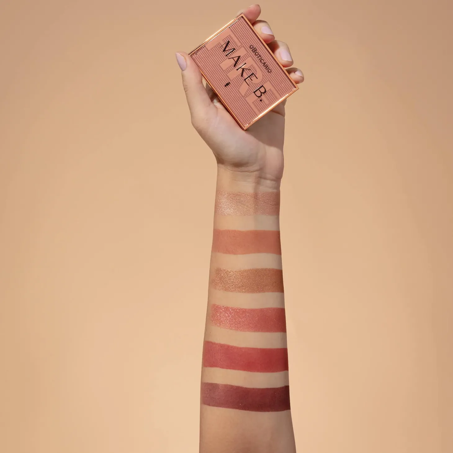 Paleta de sombras Fire 5,4G Make B