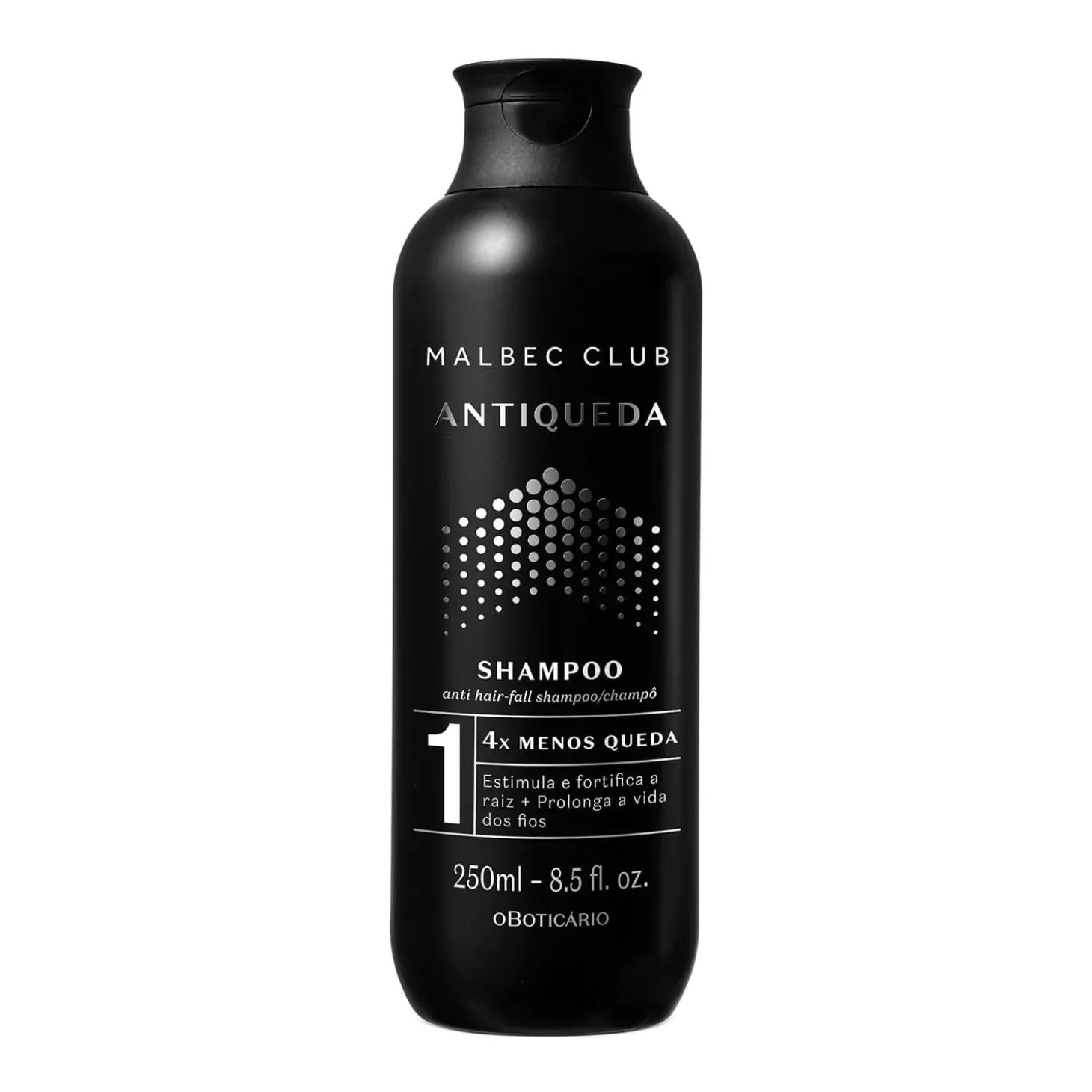 Shampoo anticaída para hombre Malbec Club 250Ml