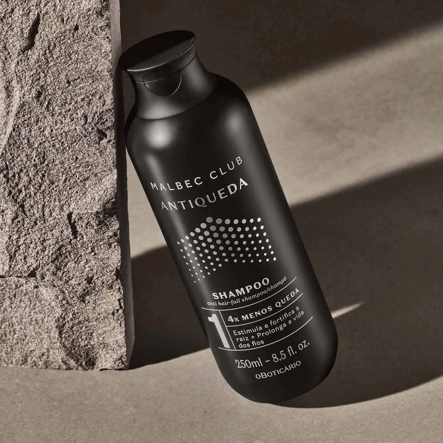 Shampoo anticaída para hombre Malbec Club 250Ml