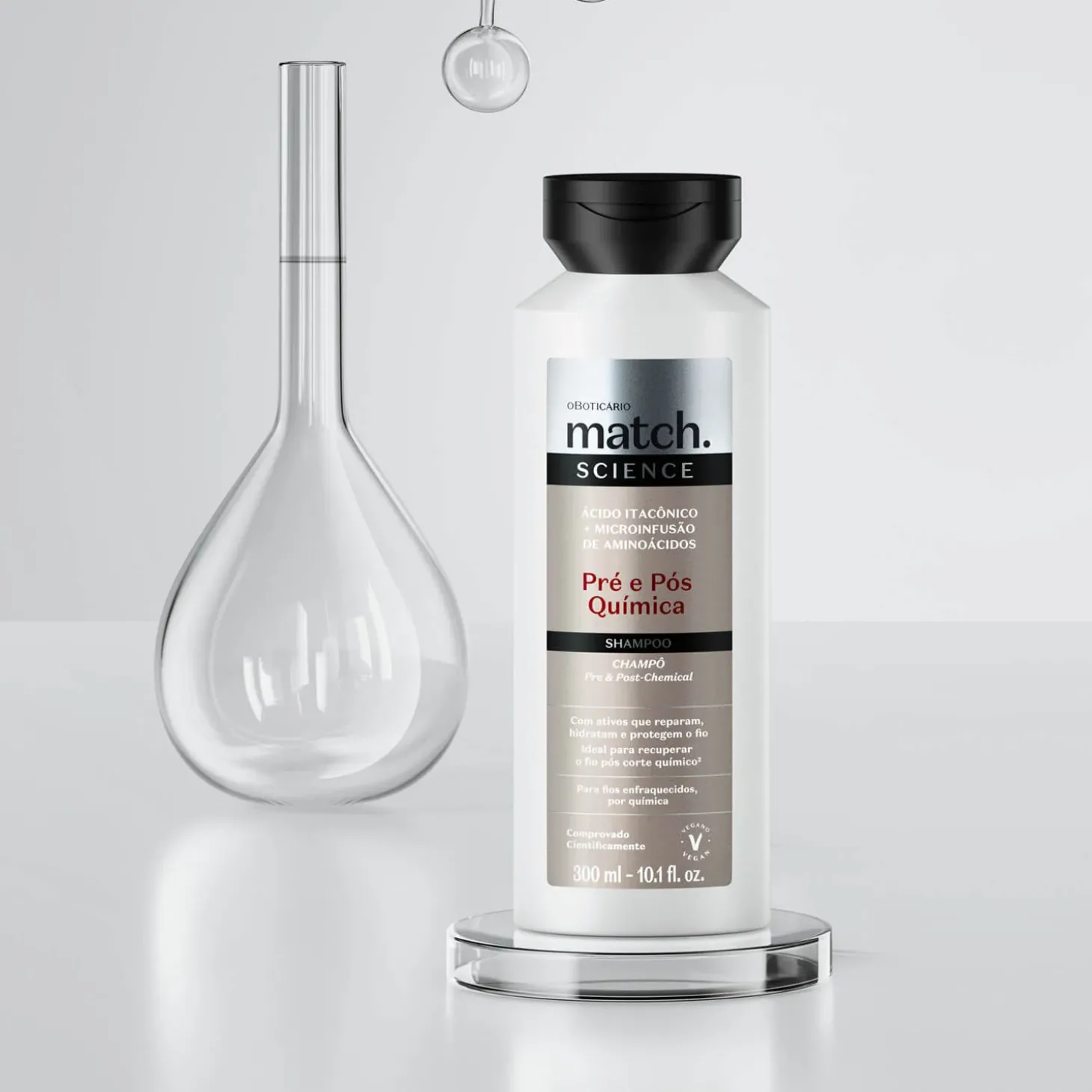 Shampoo ciencia de reconstrucción 300ML Match